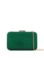 The Chic Initiative Crystal Clutch Bag - Green