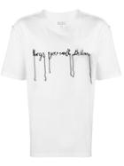 Maison Margiela Things You Can't Believe Woven T-shirt - White