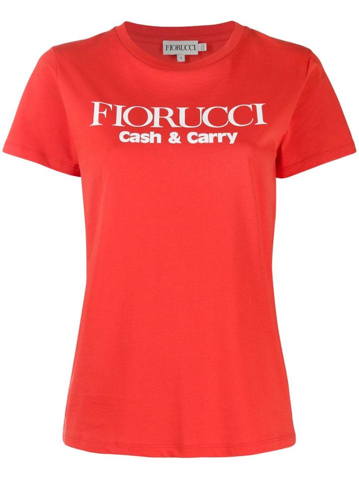 Fiorucci Cash And Carry T-shirt - Red
