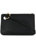 Jw Anderson Hoop Detail Handbag - Black