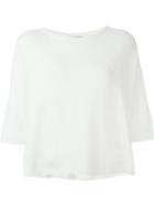 Helmut Lang Half Sleeve Boxy Jumper