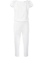 P.a.r.o.s.h. Lounge Jumpsuit, Women's, Size: Medium, White, Polyester