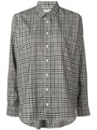 Toteme Loose-fit Check Shirt - Grey