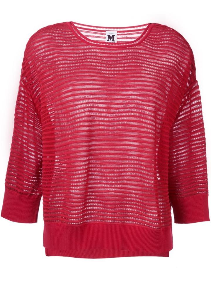 M Missoni Ribbed Sweatshirt