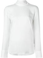 Dkny Rear Bow Blouse