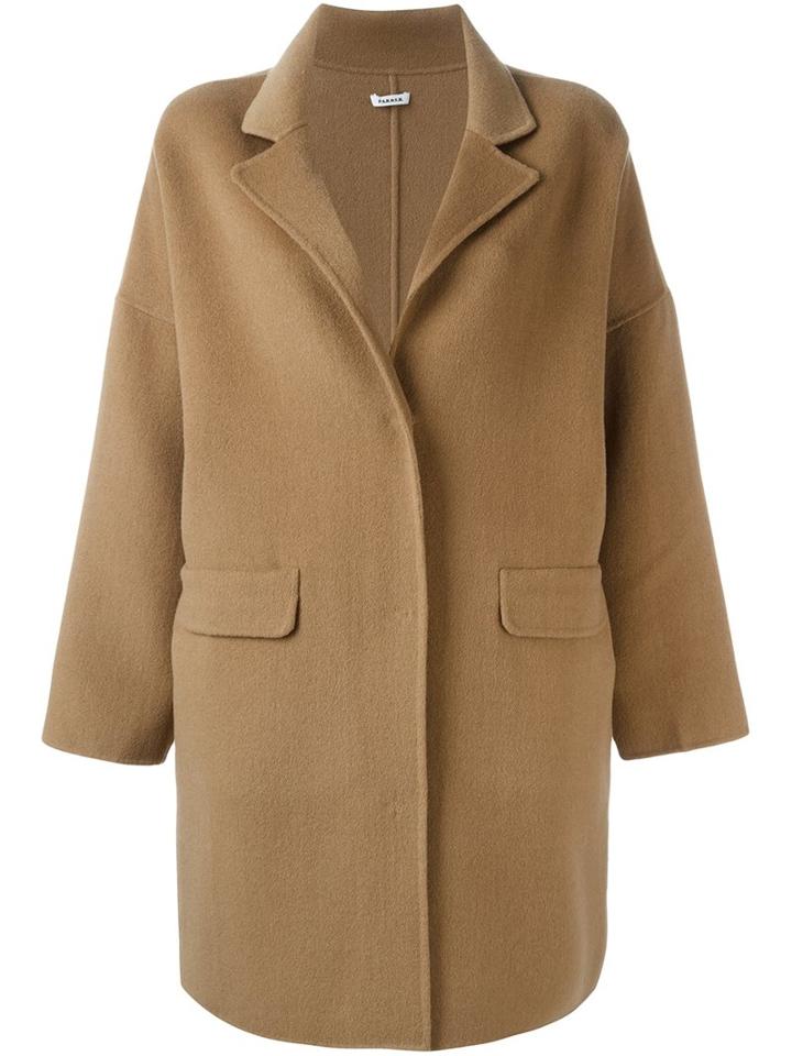 P.a.r.o.s.h. 'lovery' Coat, Women's, Size: Small, Nude/neutrals, Polyester/wool