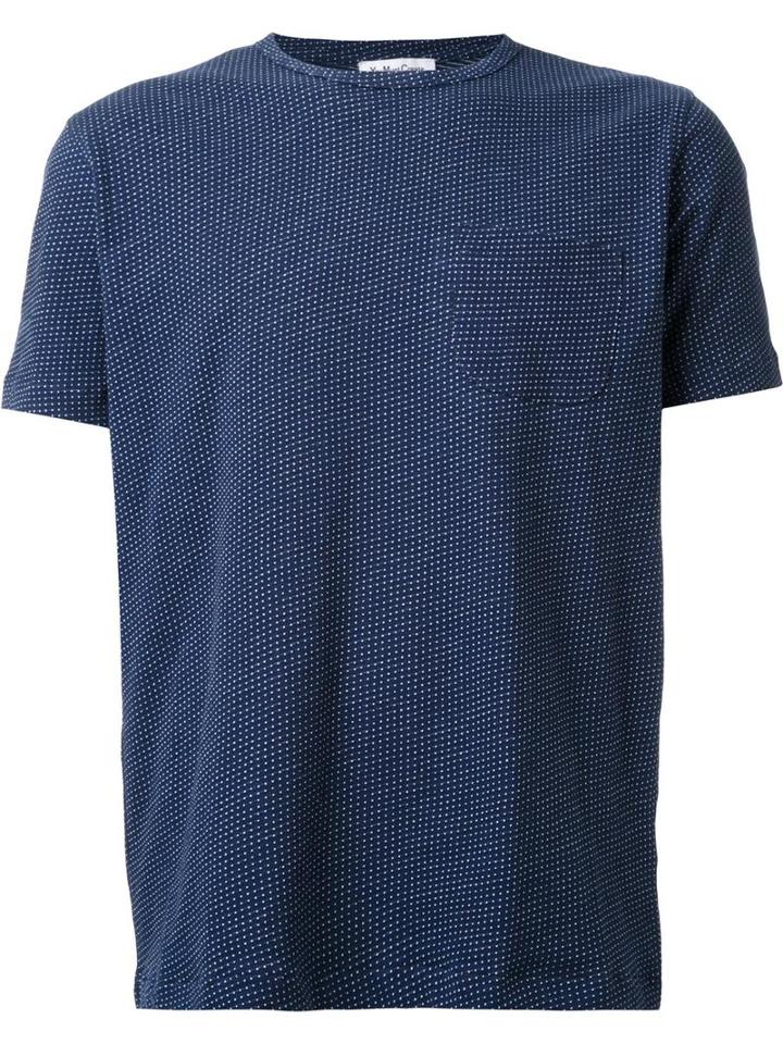 Ymc 'blondie' T-shirt, Men's, Size: Small, Blue, Cotton/polyester
