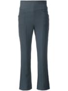 Maiyet Cropped Boot-cut Trousers