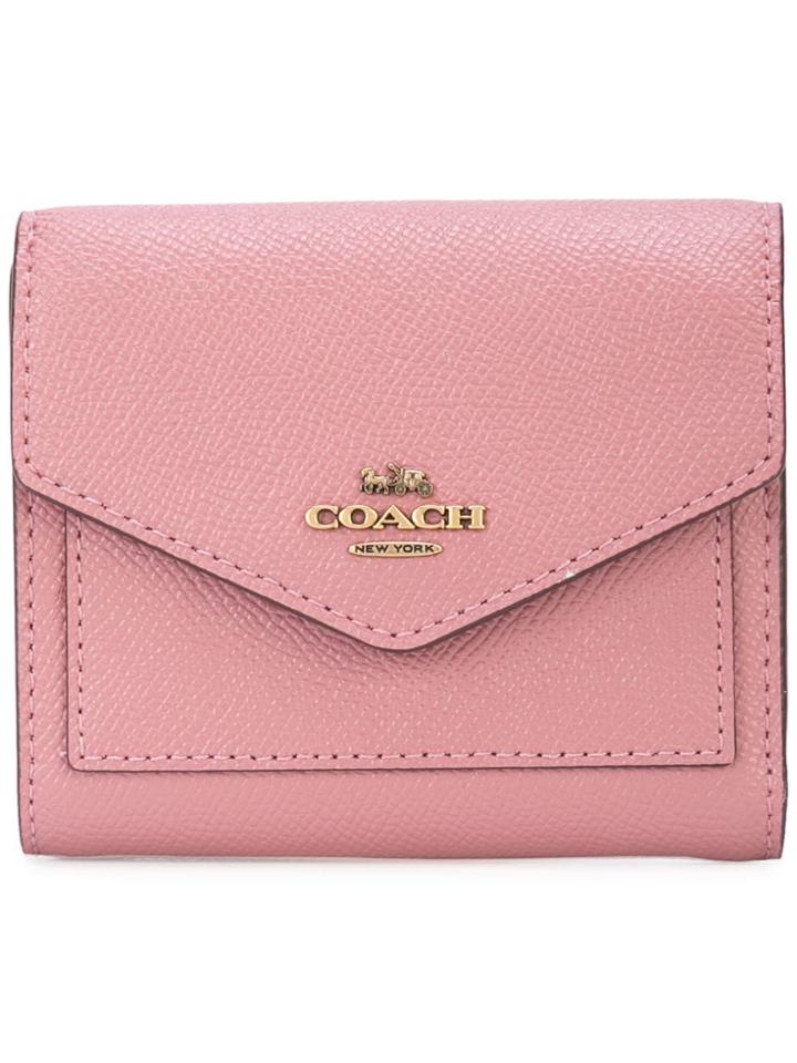 Coach Small Envelope Wallet - Pink & Purple