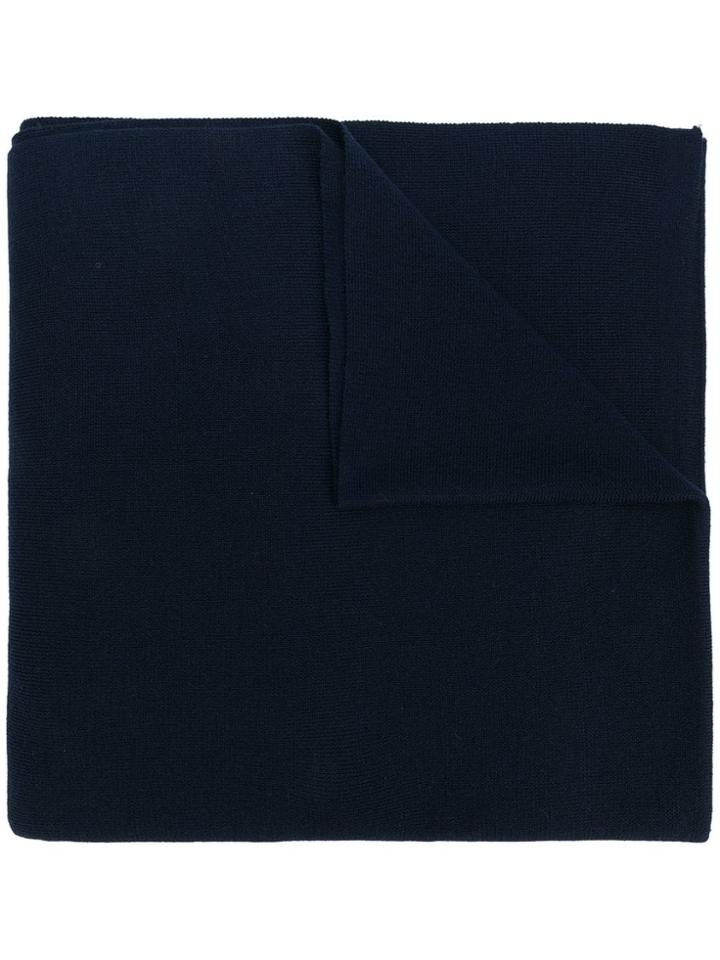 Givenchy Logo Scarf - Blue