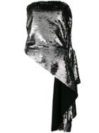Paula Knorr Sequin Embellished Top - Metallic