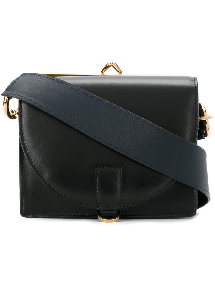 Sacai Mini Hybrid Purse Shoulder Bag - Black