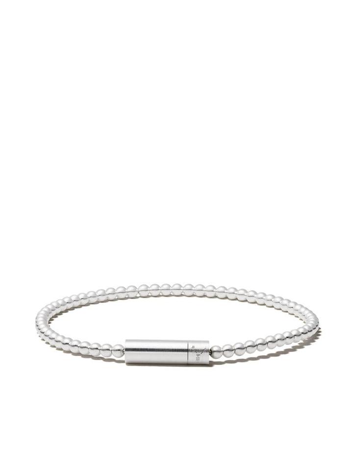 Le Gramme Le 11 Grammmes Beads Bracelet - Silver