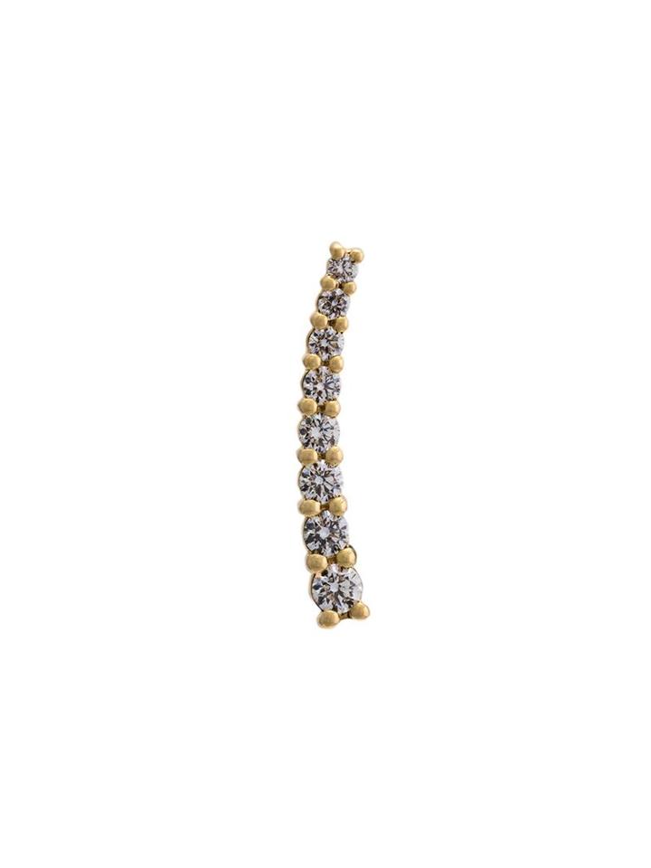 Alinka Dasha Slider Diamond Earring, Women's, Metallic, Diamond/18kt Yellow Gold
