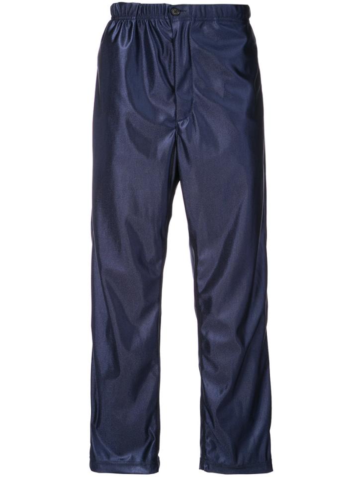 Engineered Garments Jog Straight-leg Trousers - Blue