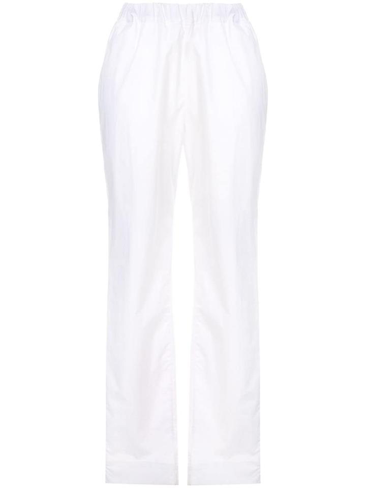 Lis Lareida Cropped Trousers - White