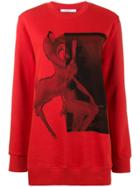 Givenchy Bambi-print Sweatshirt - Red