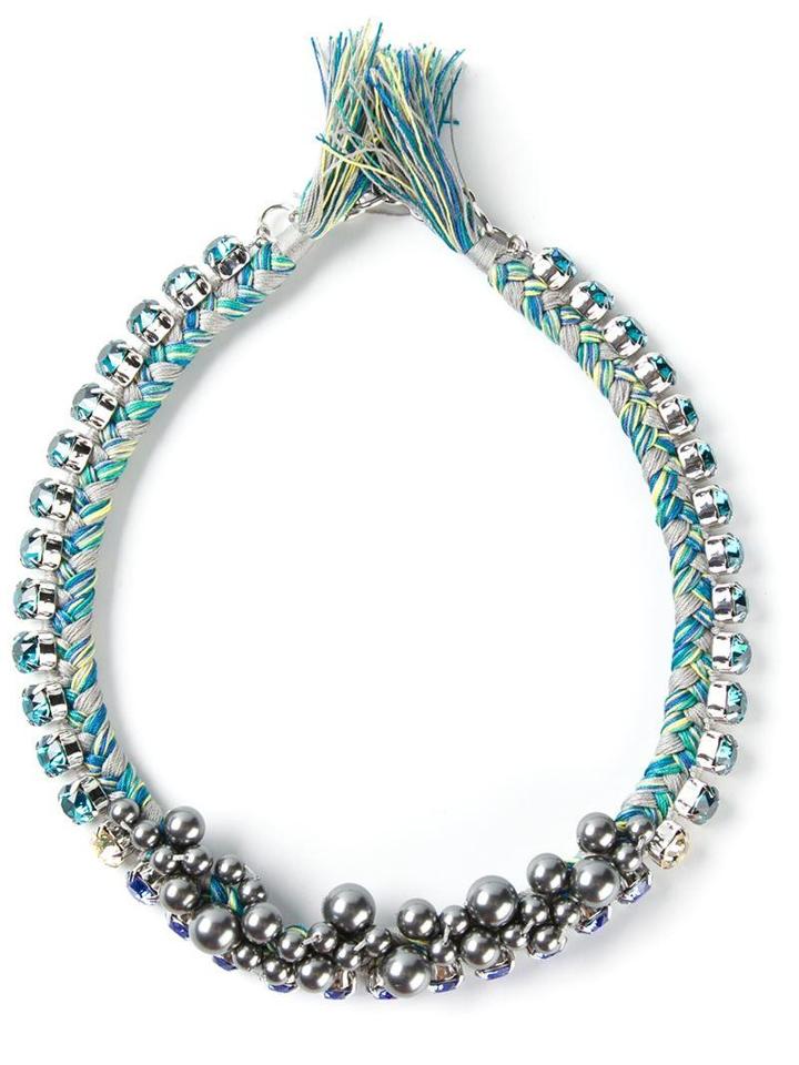 Joomi Lim Braided Choker Necklace