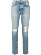 Current/elliott Slouchy Skinny Pinyon Jeans - Blue