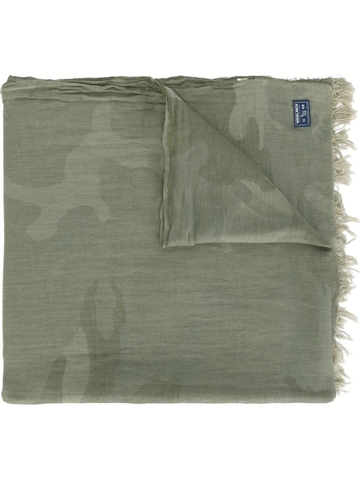 Woolrich Camouflage Scarf