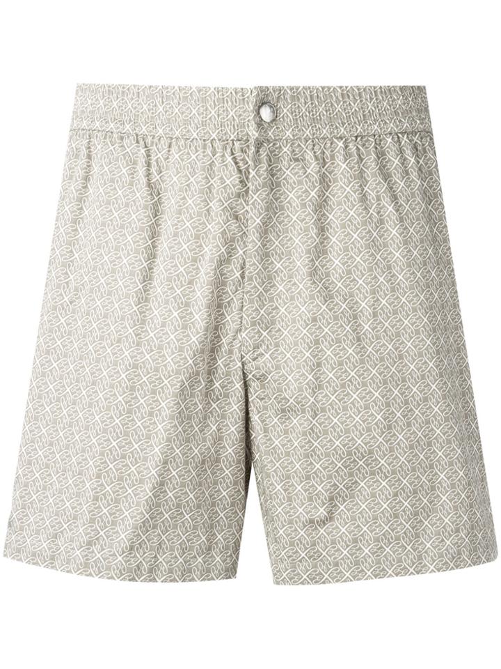 Brioni Swimming Shorts - Nude & Neutrals