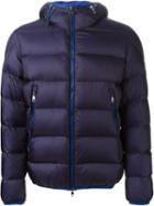 Moncler - 'chauvon' Padded Jacket - Men - Feather Down/polyamide - 0, Blue, Feather Down/polyamide