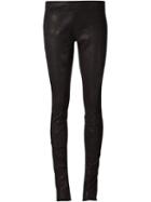 Isaac Sellam Experience Skinny Trousers, Women's, Size: 40, Black, Lamb Skin