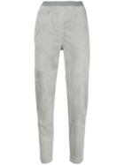 Fabiana Filippi Elasticated Waist Tapered Trousers - Grey