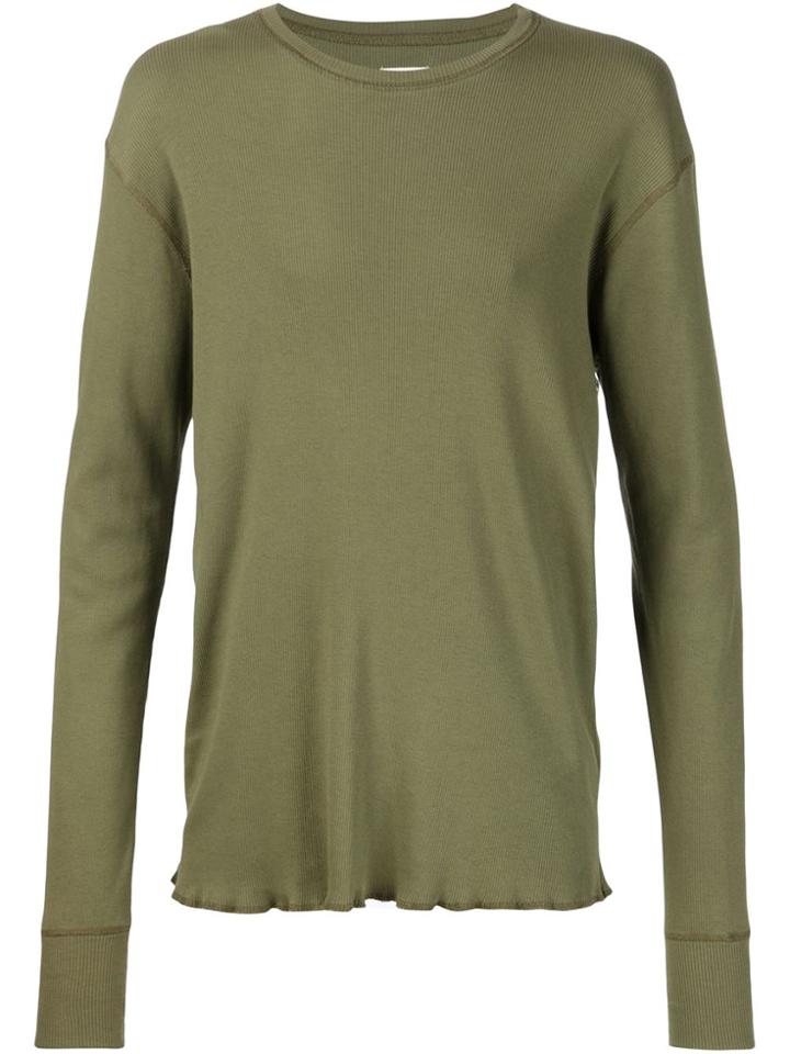 321 Longsleeved Ribbed T-shirt - Green