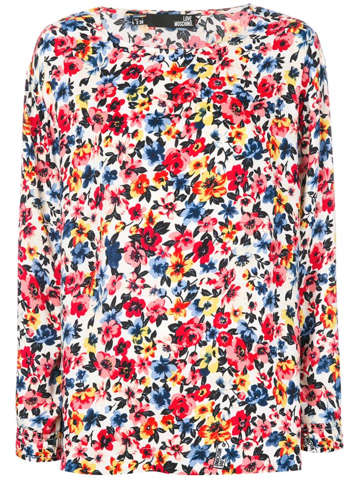 Love Moschino Floral Blouse - Multicolour