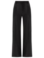 Reinaldo Lourenço - Silk Trousers - Women - Silk - 36, Black, Silk