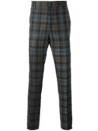 Golden Goose Deluxe Brand Checked Trousers, Men's, Size: Xl, Black, Wool/polyester/cotton/cupro