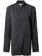 Uma Wang Button Up Jacket, Women's, Size: Large, Blue, Cotton/linen/flax