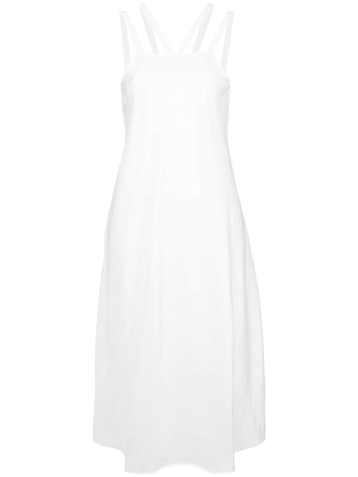 Taylor Multi-strap Slip Dress - White
