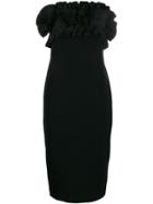 Max Mara Nina Bandeau Dress - Black