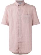 Diesel - Plain Shirt - Men - Cotton/linen/flax - M, Red, Cotton/linen/flax