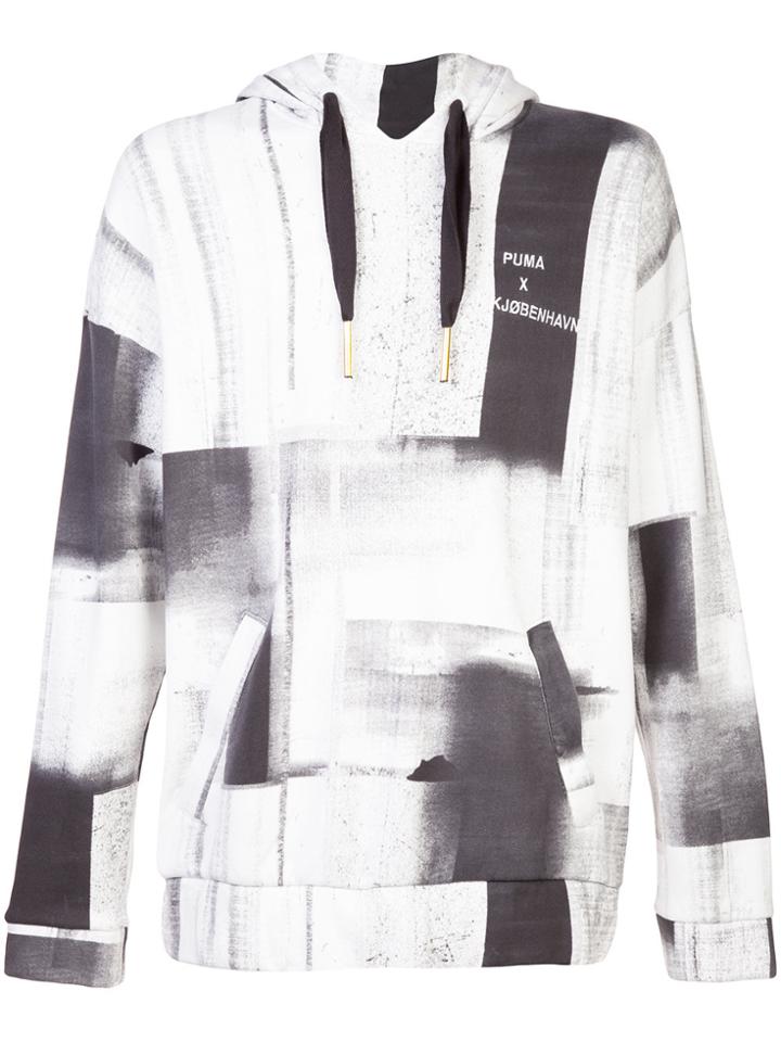 Puma Han Graphic Print Hoodie - White