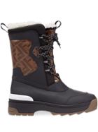 Fendi T-rex Trekking Boots - Black