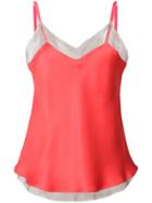 Giorgio Armani Layered Camisole Vest - Pink & Purple