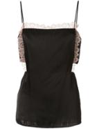 3.1 Phillip Lim Lace Cut Out Vest - Black
