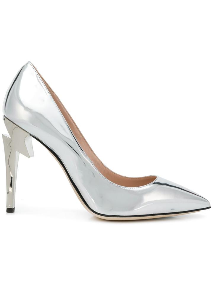 Giuseppe Zanotti Design Metallic Pointed Pumps