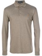 Polo Ralph Lauren Longsleeved Polo Shirt - Nude & Neutrals