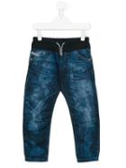 Diesel Kids Drawstring Jeans, Boy's, Size: 10 Yrs, Blue