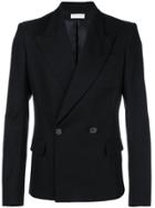 Faith Connexion Double-breasted Fitted Blazer - Blue