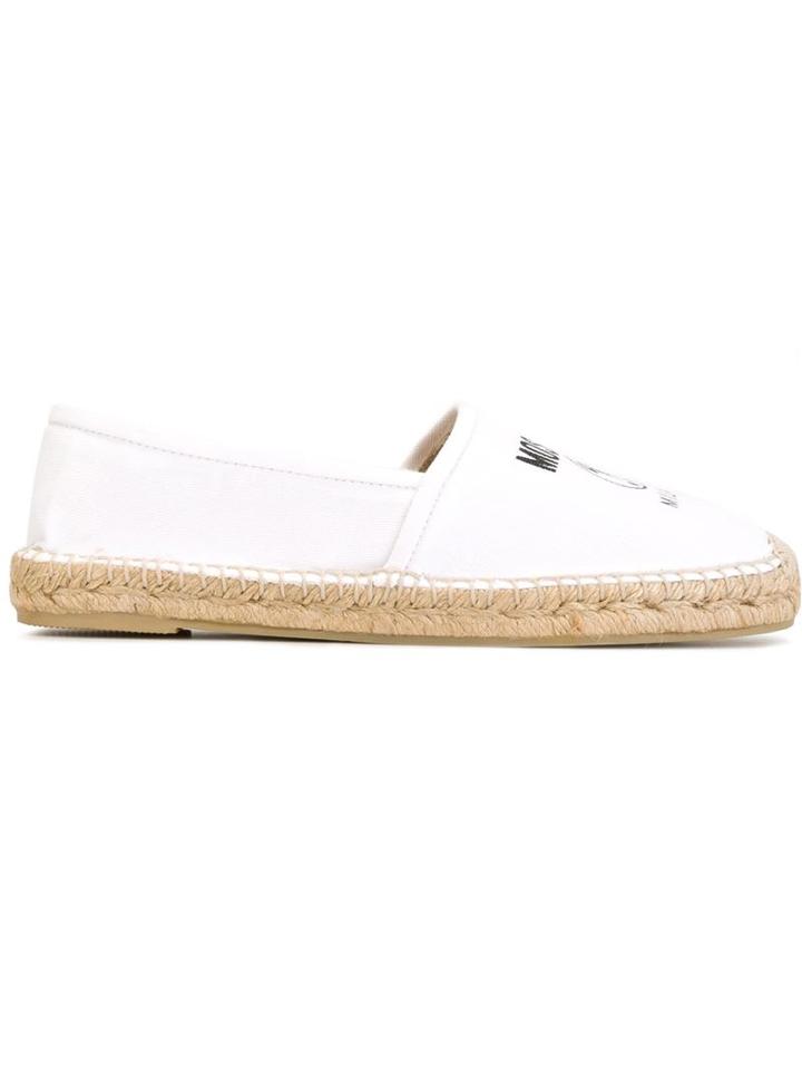 Moschino Moschino Milano Print Espadrilles