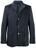 Karl Lagerfeld Panelled Blazer - Blue