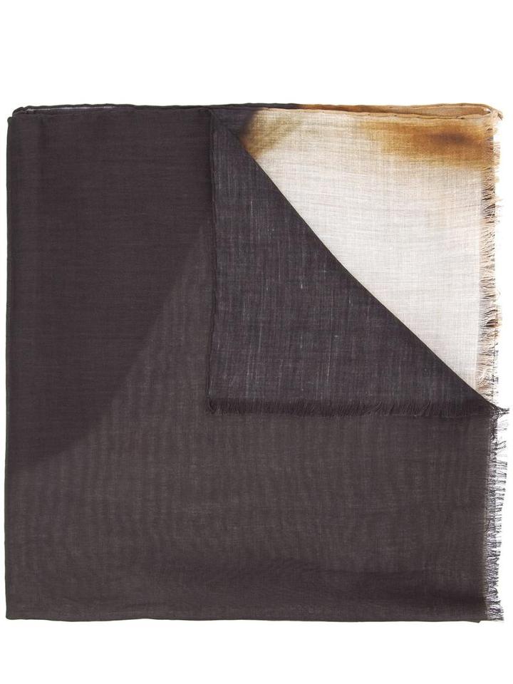 Title Of Work 'hilda' Scarf, Adult Unisex, Black, Cotton