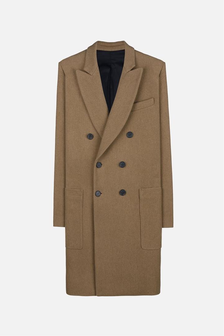 Ami Alexandre Mattiussi Oversized Double Breasted Coat