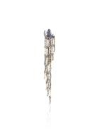 Gaelle Khouri Thoughtfall Black Gold Blue Sapphire Earring