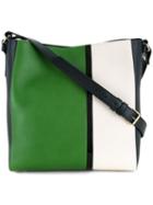 Lanvin - Triple Tone Shoulder Bag - Women - Calf Leather - One Size, Women's, Green, Calf Leather